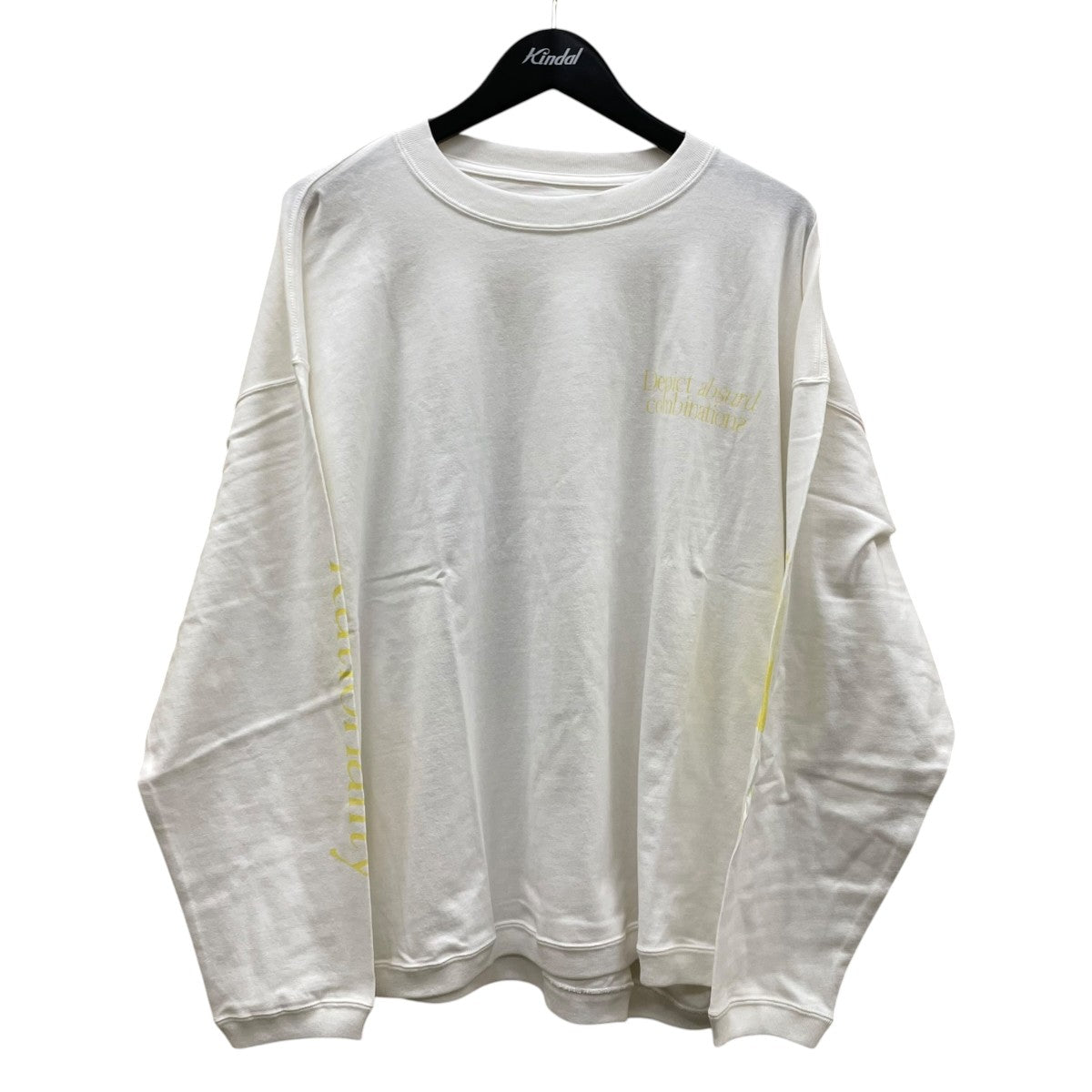 HIDDEN IDENTITY BY M．ENOMOTO LS TYPE-Bバックプリント ロングスリーブTシャツ コットンTシャツFSU14252U0002