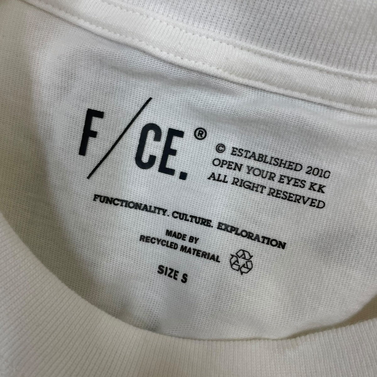 HIDDEN IDENTITY BY M．ENOMOTO LS TYPE-Bバックプリント ロングスリーブTシャツ コットンTシャツFSU14252U0002