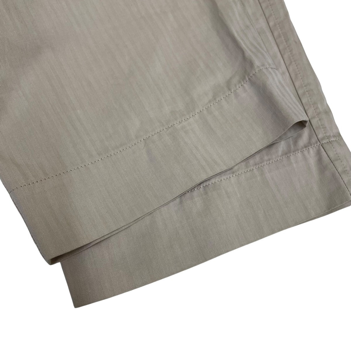 22SSWASHED FINX HERRINGBONE SLACKSワイドパンツA22SP03FH