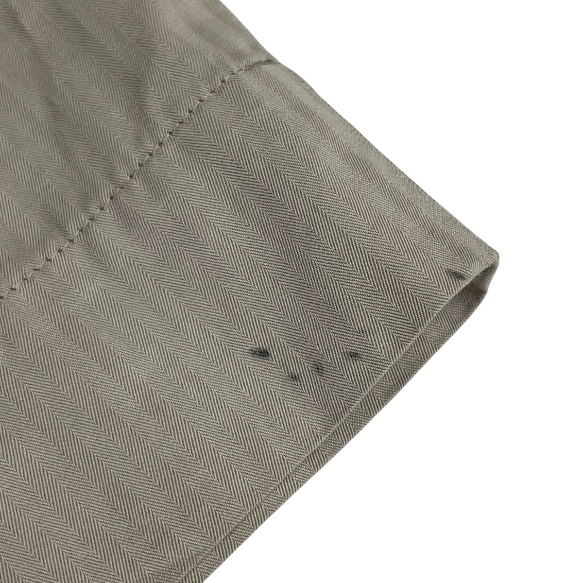 22SSWASHED FINX HERRINGBONE SLACKSワイドパンツA22SP03FH