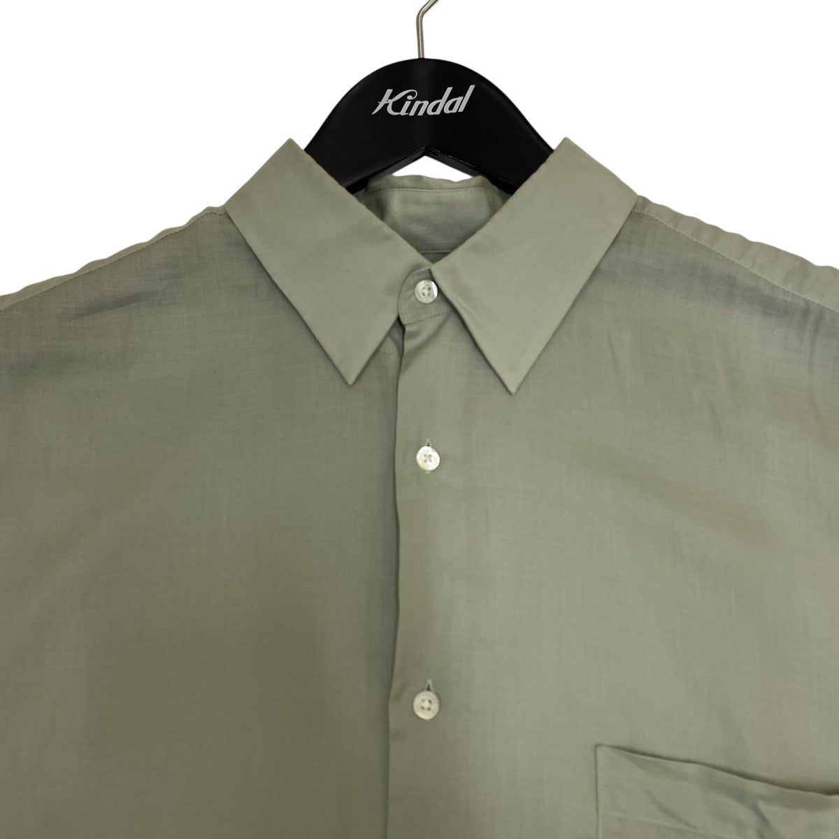 25SSORGANIC COTTON LAWN COMFORT FIT SHIRT長袖シャツA25A17SH01C