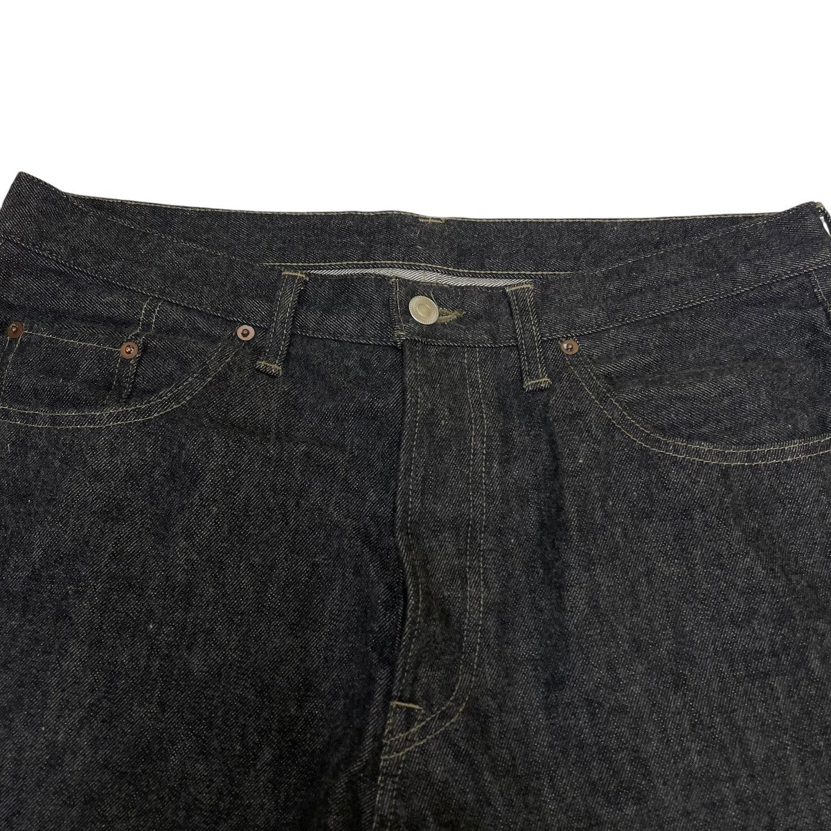Black Washed Denim PantsデニムパンツAP-4007