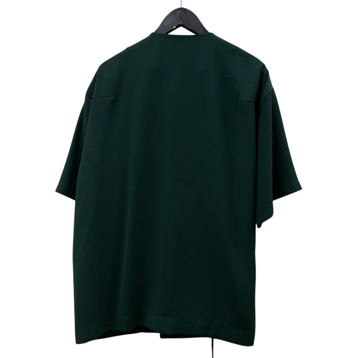 CULLNI 22SSSTUDIOUS別注 SHORT SLEEVE NO COLLAR BELTED JKTツイル生地 半袖シャツ22-SS-068 古着・中古-2枚目のアイテム画像