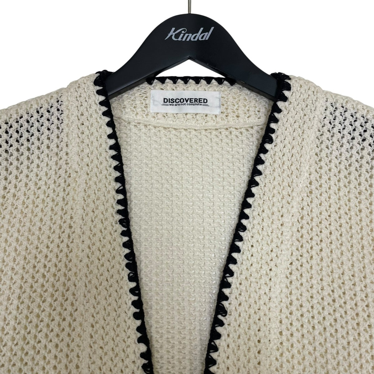 SHELL STITCH MESH KNIT CARDIGANカーディガンDC-SS23-KN-07