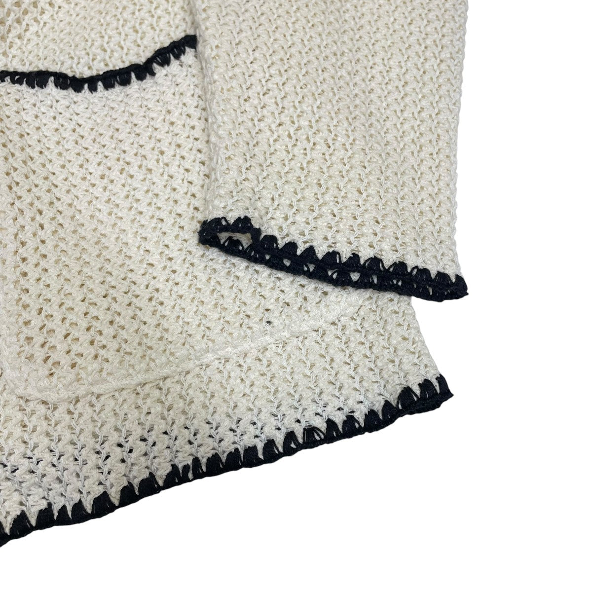 SHELL STITCH MESH KNIT CARDIGANカーディガンDC-SS23-KN-07
