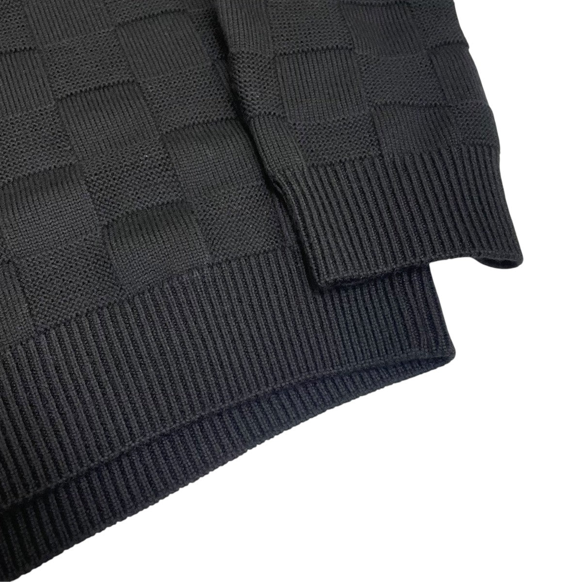 PEARL SIGNATURE DAMIER CREWNECK SWEATERニットHQN69W