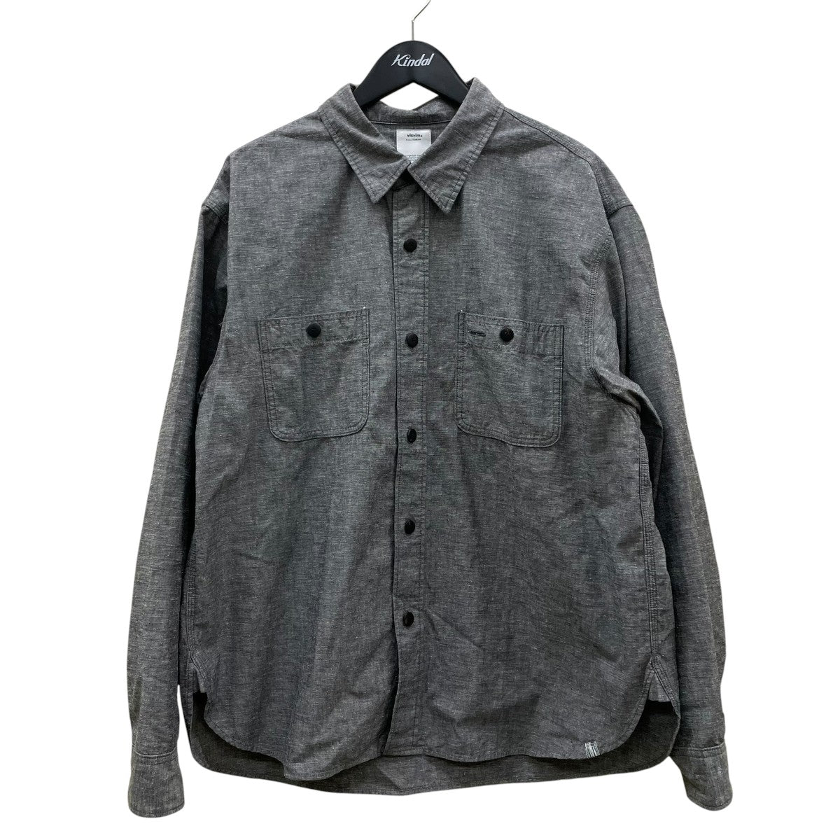 26SSBRIGGS CHAMBRAY L S DMGD長袖シャツ0126105011011