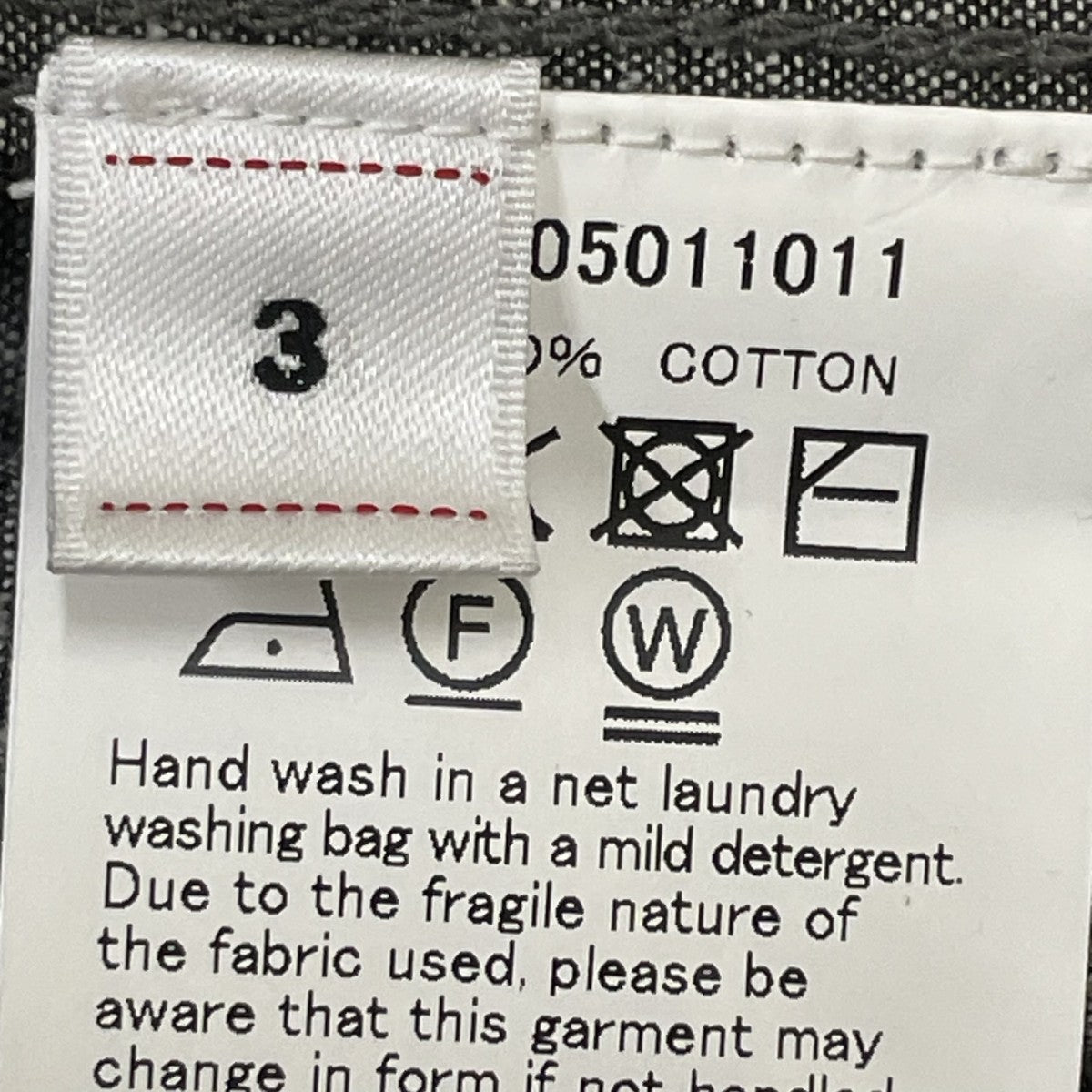 26SSBRIGGS CHAMBRAY L S DMGD長袖シャツ0126105011011