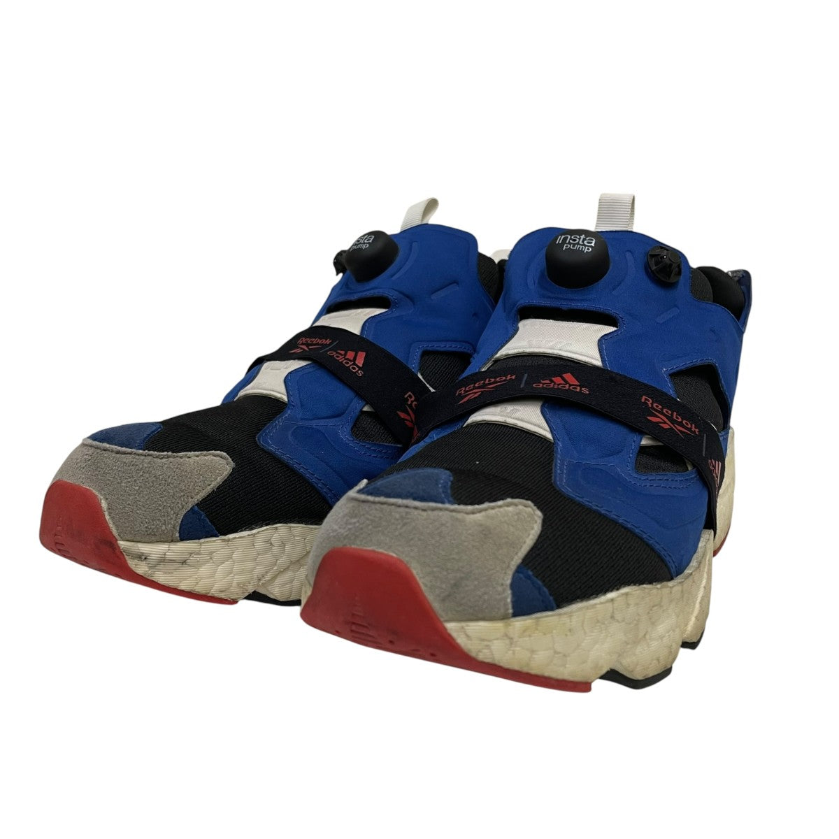 REEBOK×adidas INSTAPUMP FURY BOOST TRICOLOR インスタポンプ フューリー ブースト トリコロールスニーカーFY8776 古着・中古-1枚目のアイテム画像