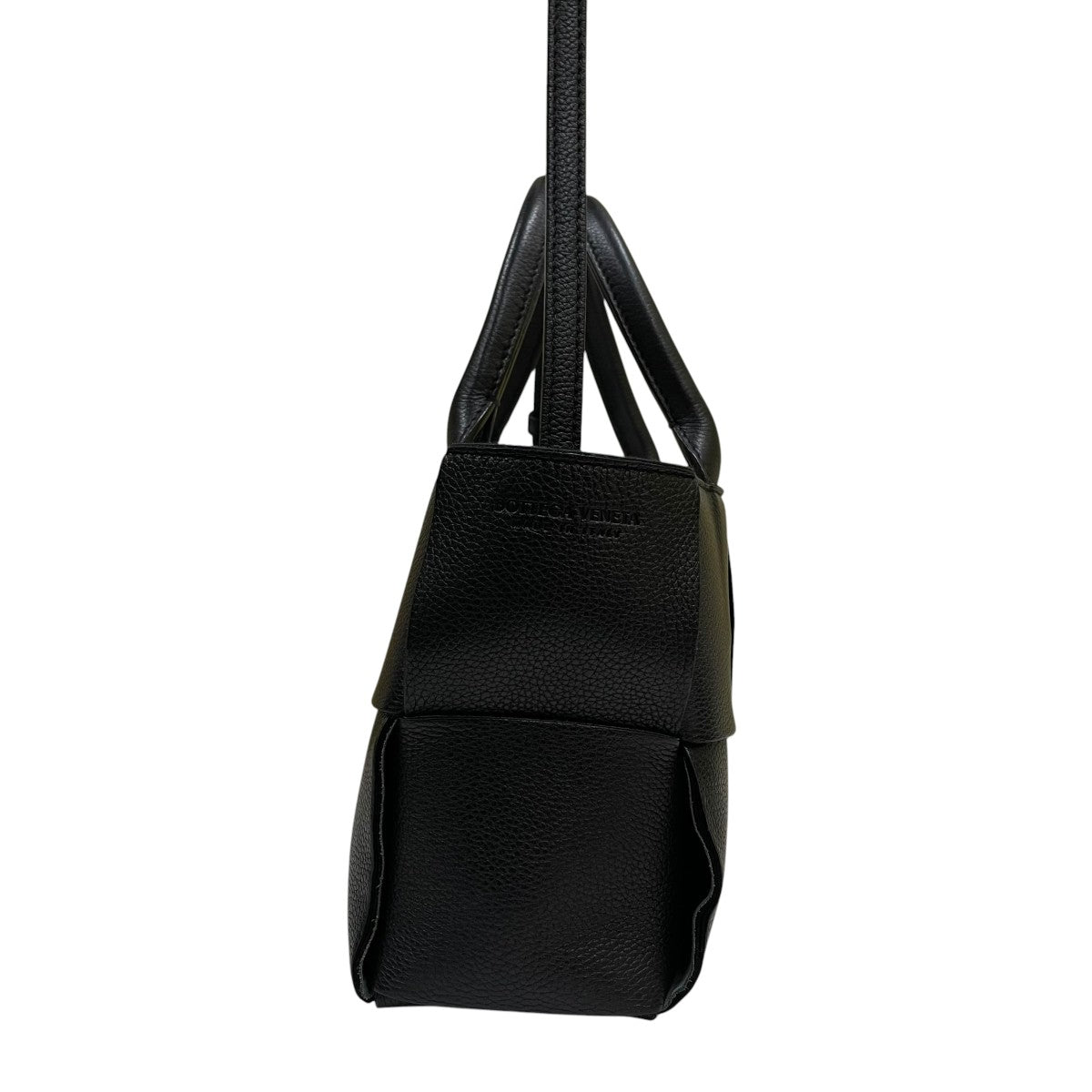 BOTTEGA VENETA ミニアルコトートバッグマキシイントレチャート 2WAY仕様 ミニトートバッグ ハンドバッグ 古着・中古-3枚目のアイテム画像