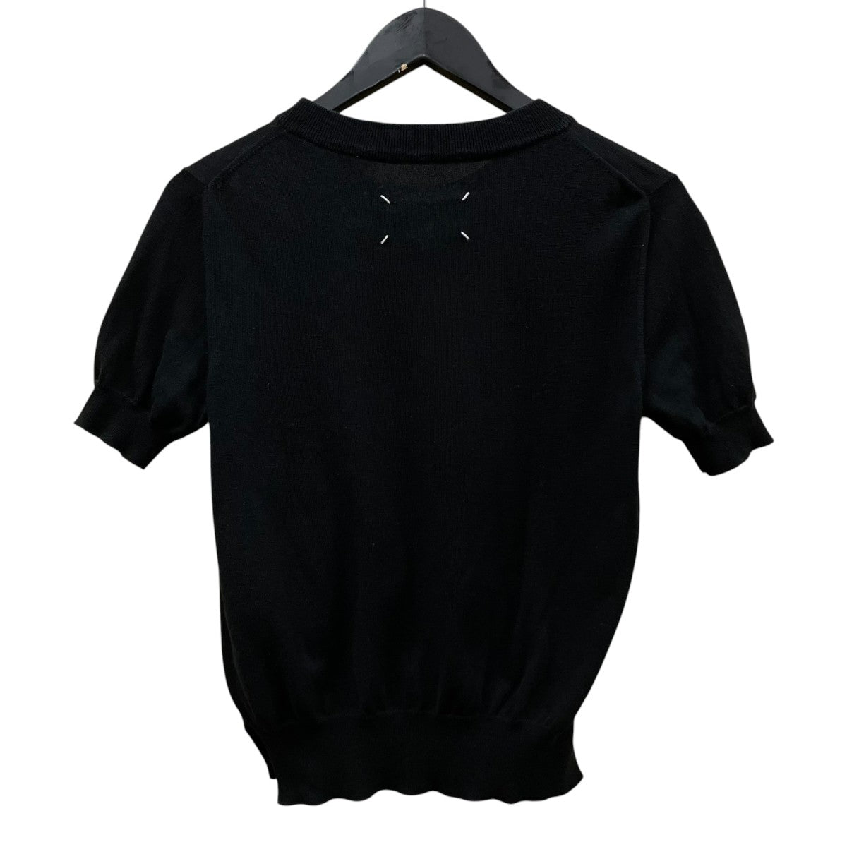 Maison Margiela 4 20SSコットン 無地 半袖ニットS51HA1040 古着・中古-2枚目のアイテム画像