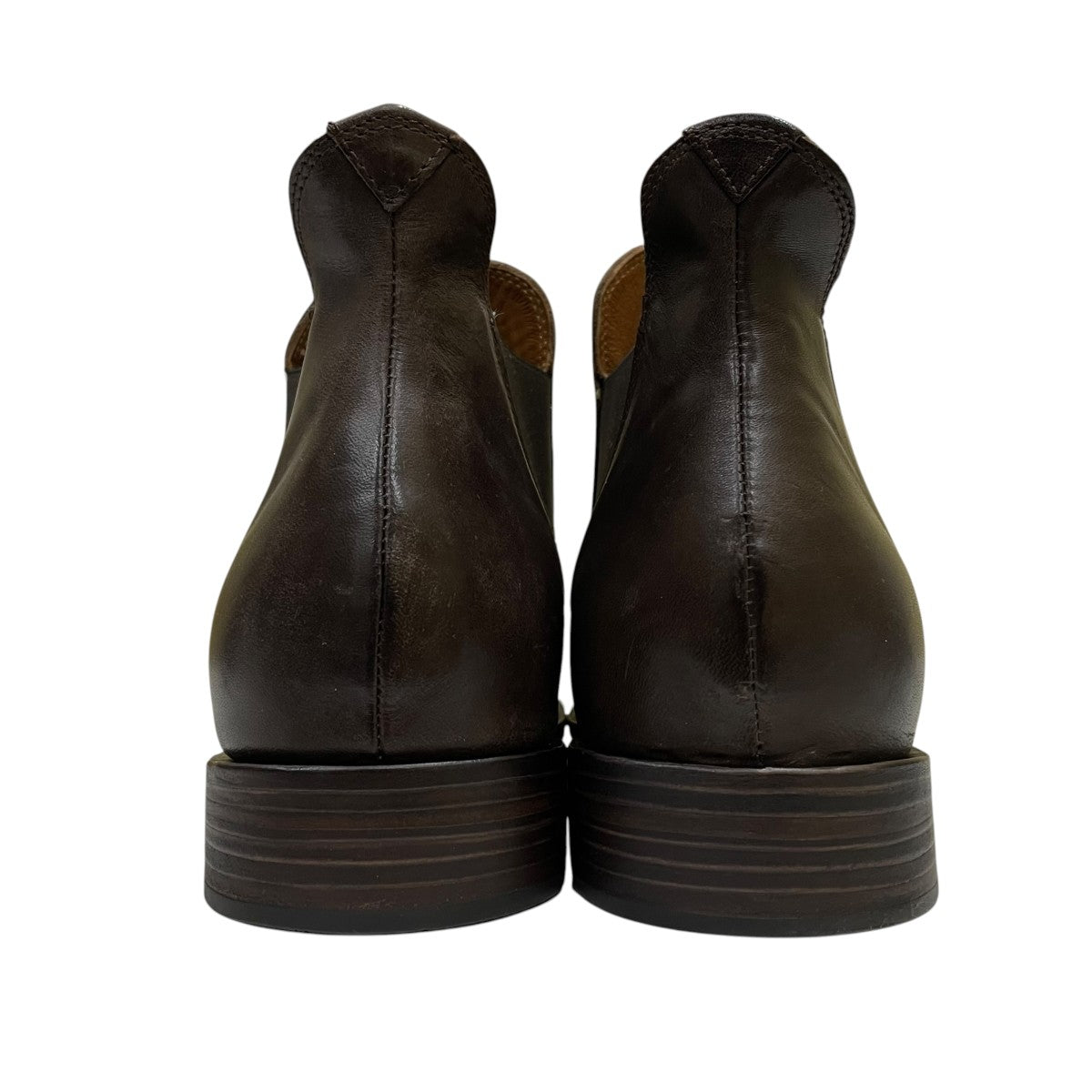 VISVIM GORNERGRAT MID-FOLKサイドゴアブーツ レザーブーツ 古着・中古-3枚目のアイテム画像