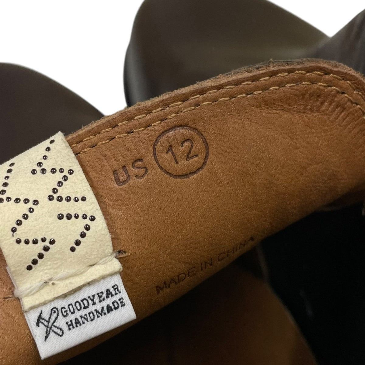 VISVIM GORNERGRAT MID-FOLKサイドゴアブーツ レザーブーツ 古着・中古-6枚目のアイテム画像