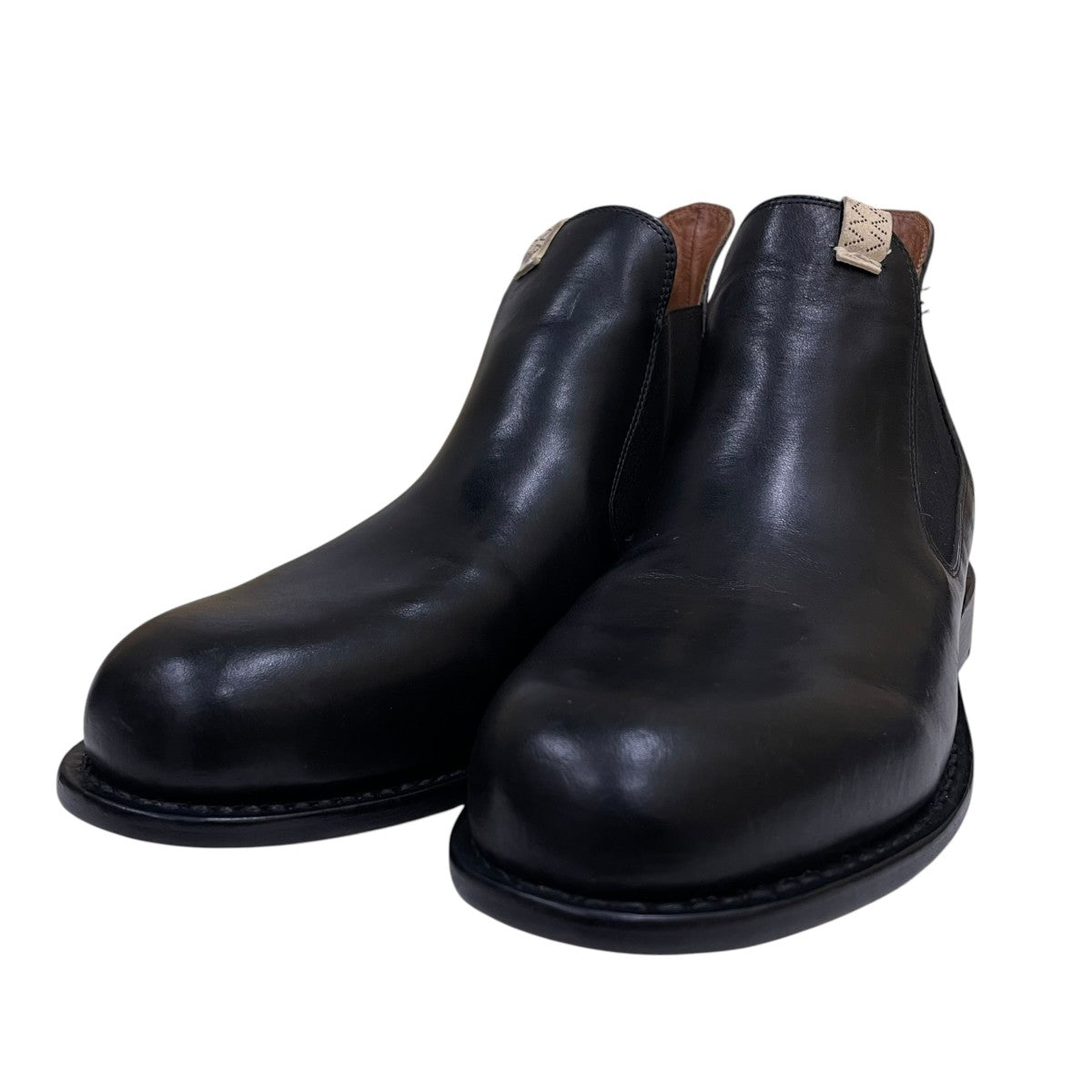 VISVIM GORNERGRAT MID-FOLKサイドゴアブーツ レザーブーツ 古着・中古-1枚目のアイテム画像