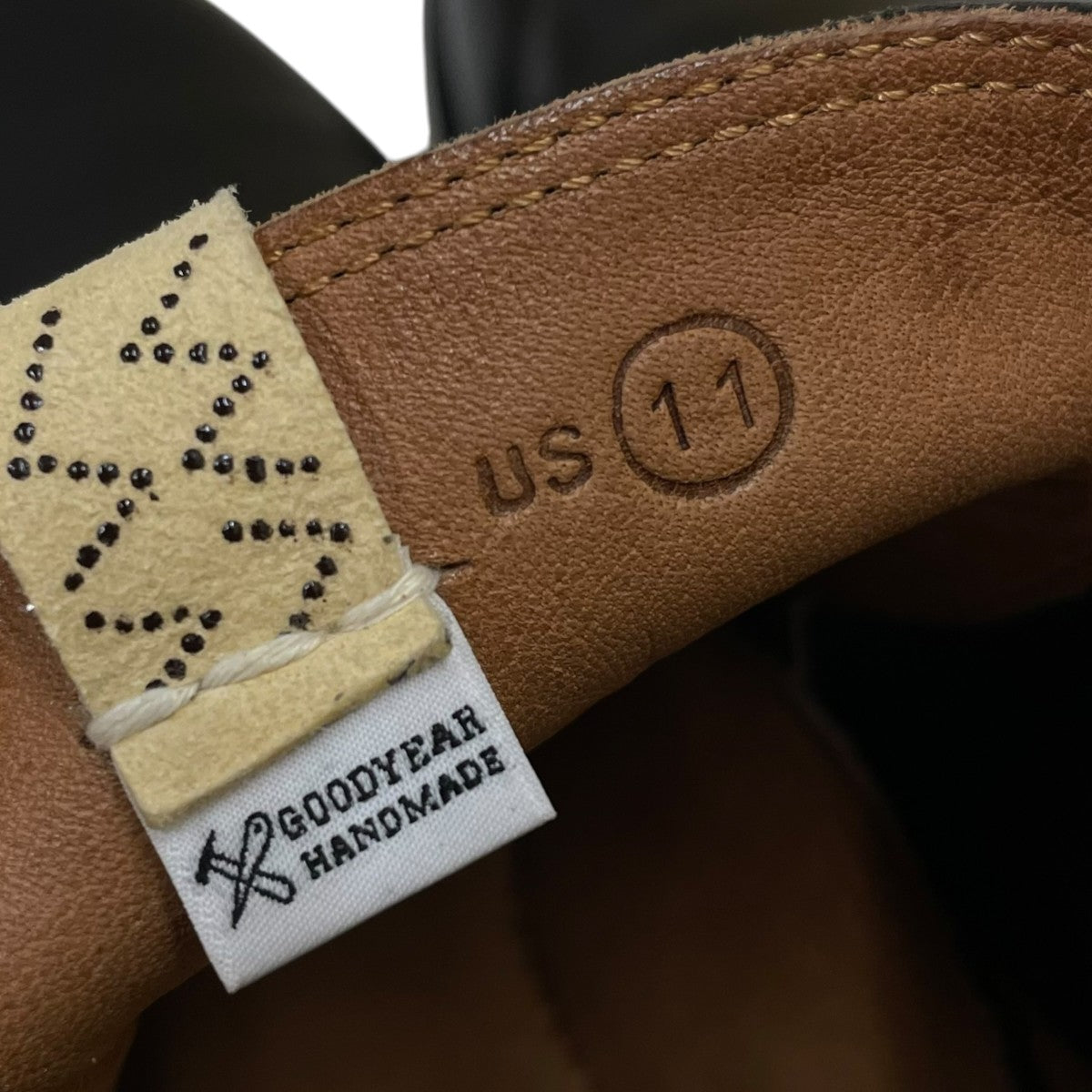 VISVIM GORNERGRAT MID-FOLKサイドゴアブーツ レザーブーツ 古着・中古-6枚目のアイテム画像