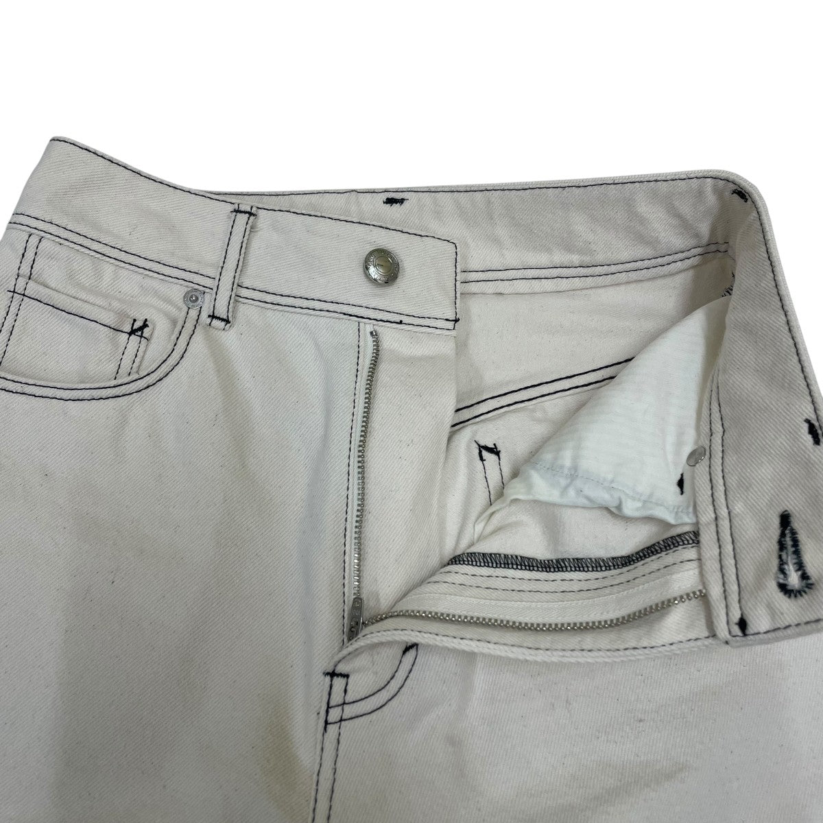 PUBLIC TOKYO ワイドデニムパンツ708540002 古着・中古-4枚目のアイテム画像
