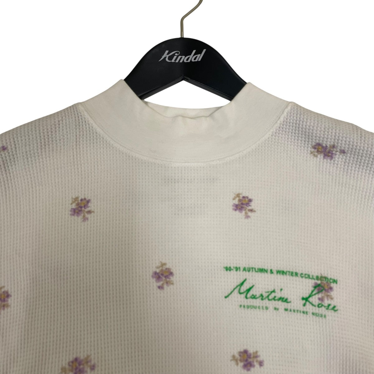 Martine rose 花柄サーマルカットソー 古着・中古-3枚目のアイテム画像