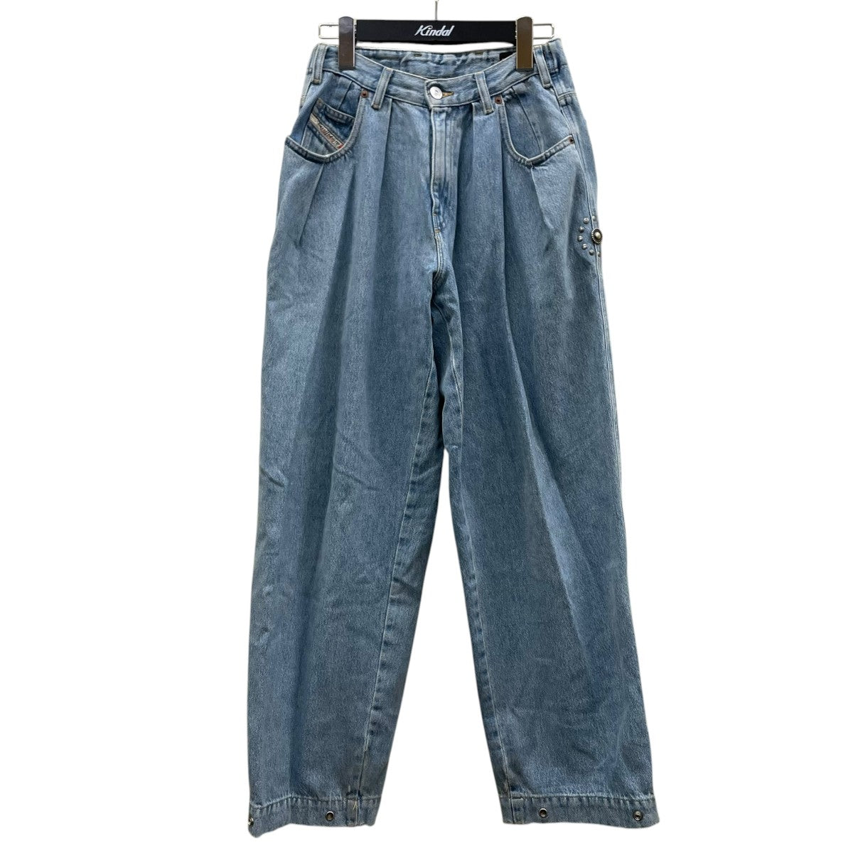 DIESEL D-CONCIASコットン デニムパンツ ワイドパンツA02010 古着・中古-1枚目のアイテム画像