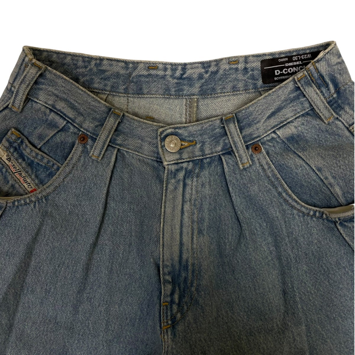 DIESEL D-CONCIASコットン デニムパンツ ワイドパンツA02010 古着・中古-3枚目のアイテム画像