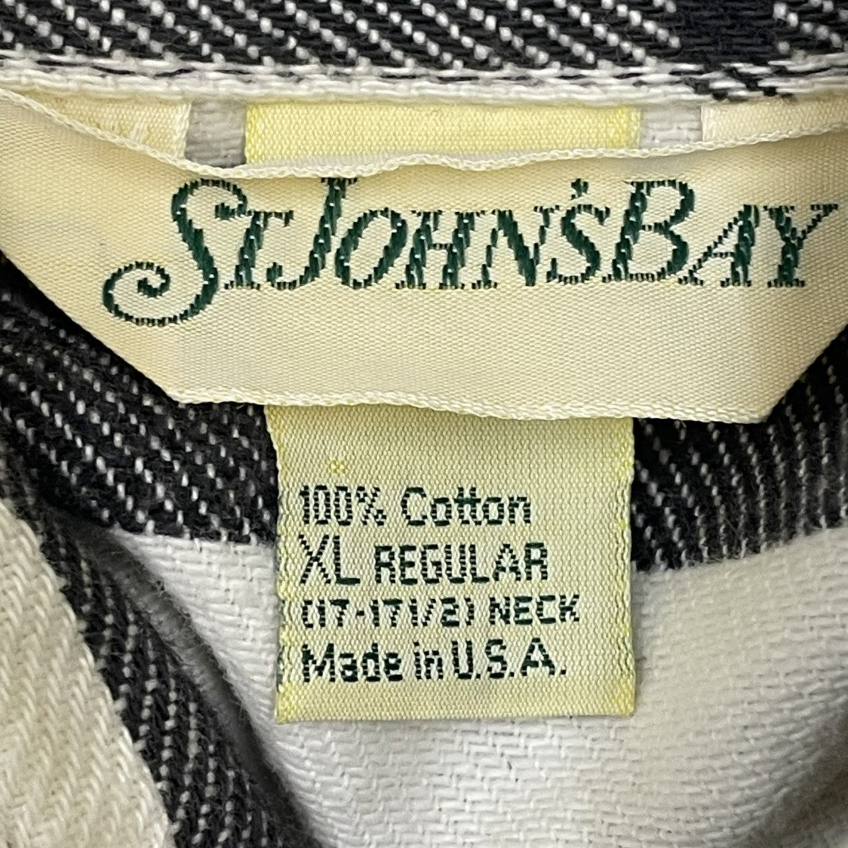 BIG MAC ST．JOHN’S BAY 80’s USA製長袖シャツ 古着・中古-5枚目のアイテム画像