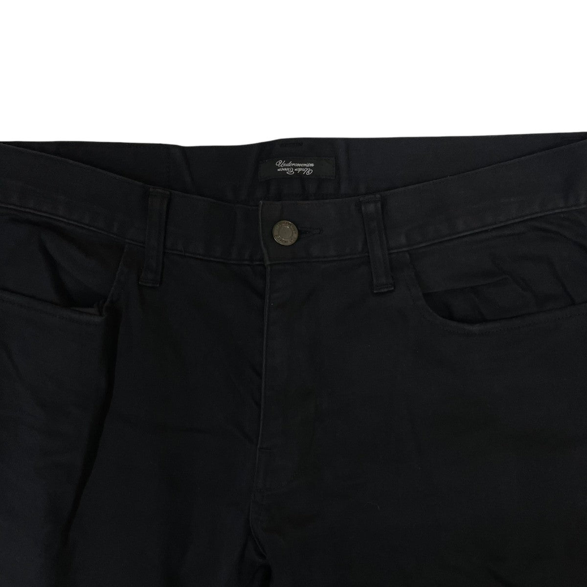 無地 ストレートパンツ コットンパンツG9501