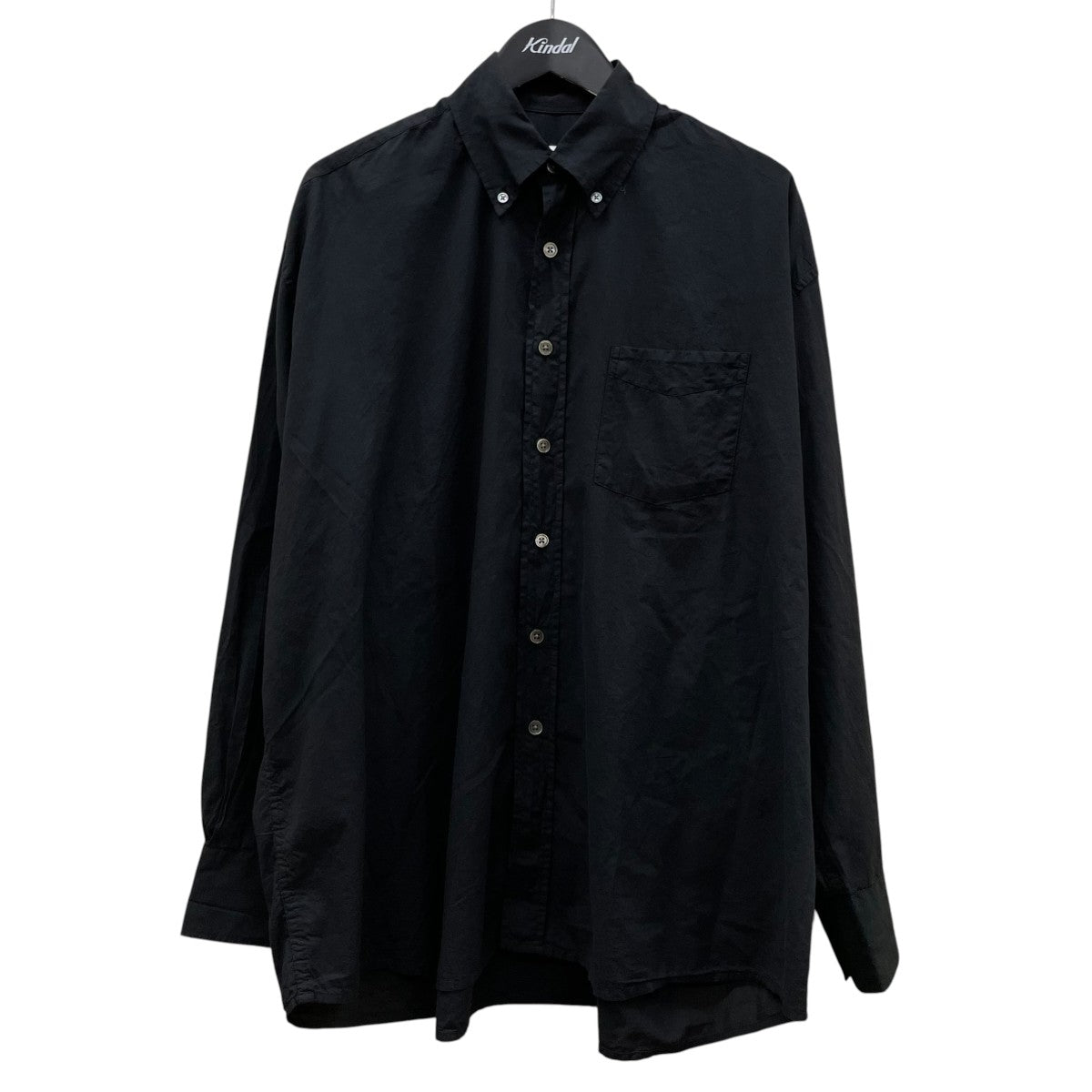 OUR LEGACY 21SSBORROWED BD SHIRT ボロウド ボタンダウンシャツ無地 長袖シャツ コットンシャツMR192BB