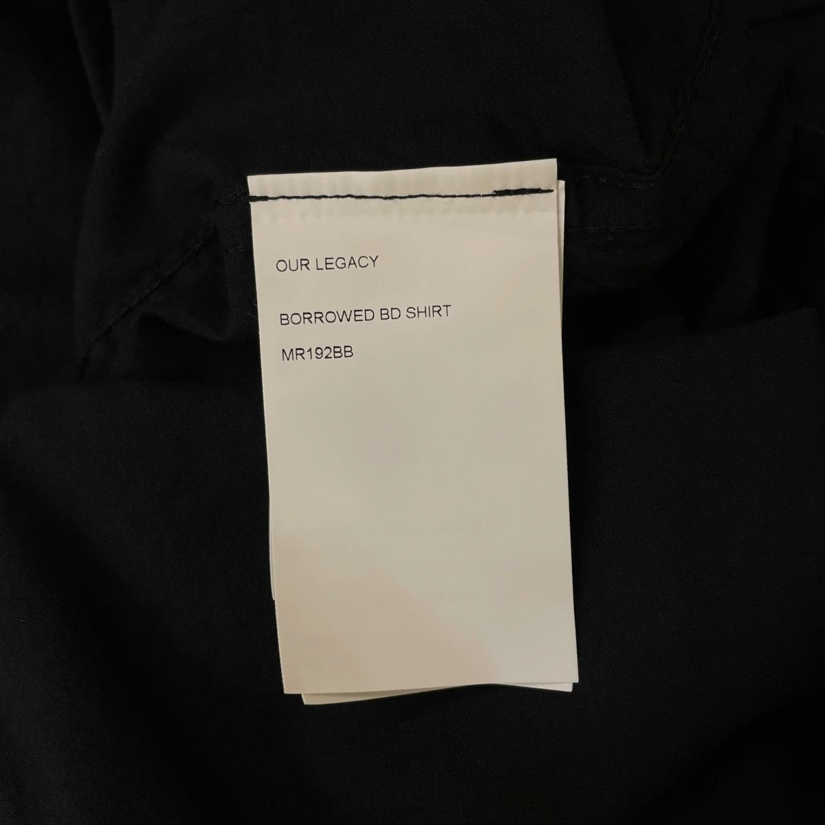 21SSBORROWED BD SHIRT ボロウド ボタンダウンシャツ無地 長袖シャツ コットンシャツMR192BB
