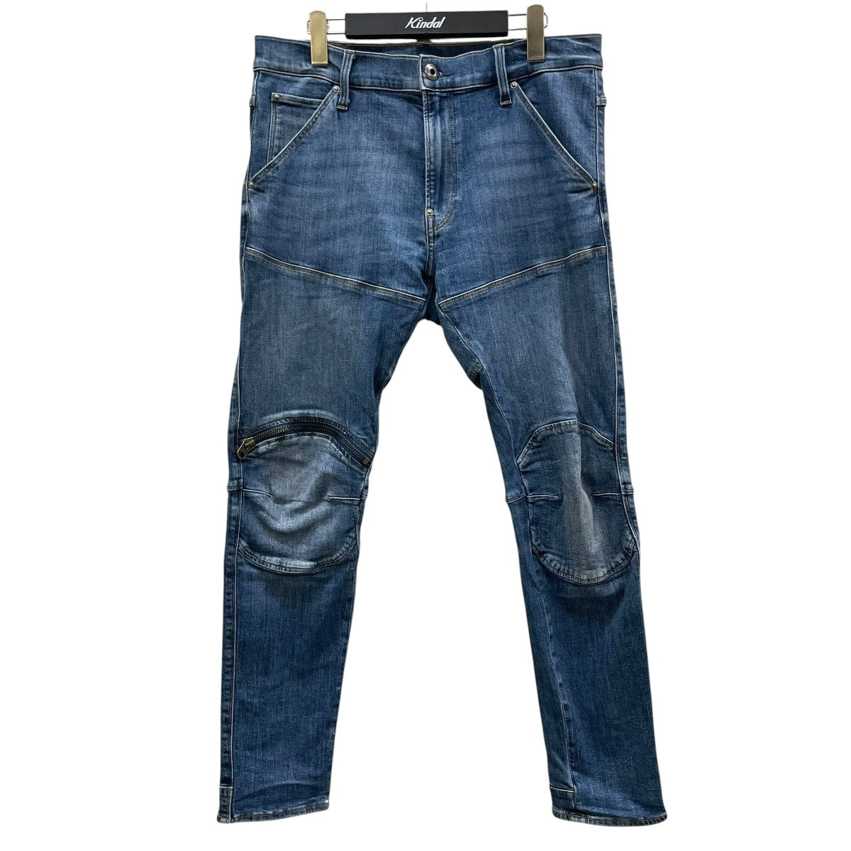 5620 3D Zip Knee SkinnyデニムパンツD01252-D829-071