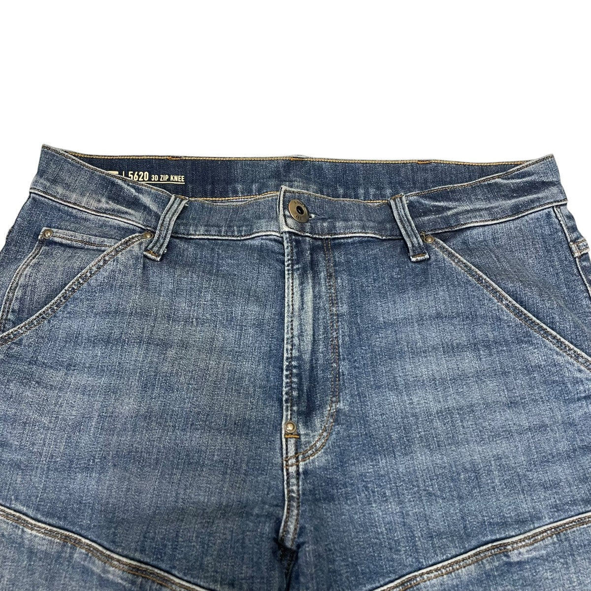 5620 3D Zip Knee SkinnyデニムパンツD01252-D829-071