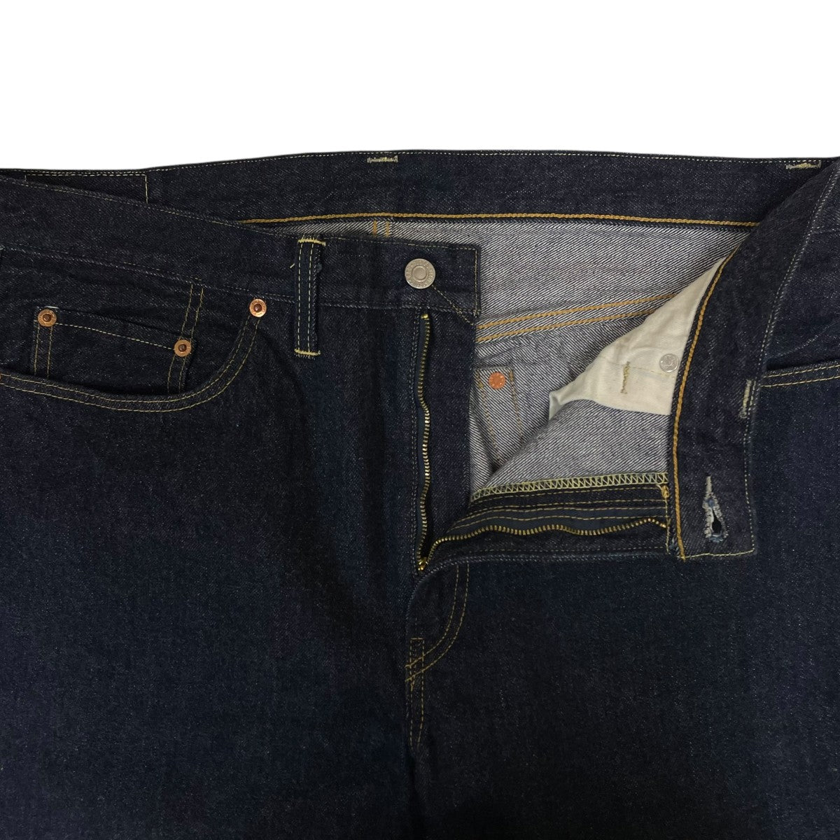 LEVI’S 501ZXXジップフライ復刻デニムパンツ コットン ワイドパンツ50154-0091 古着・中古-4枚目のアイテム画像