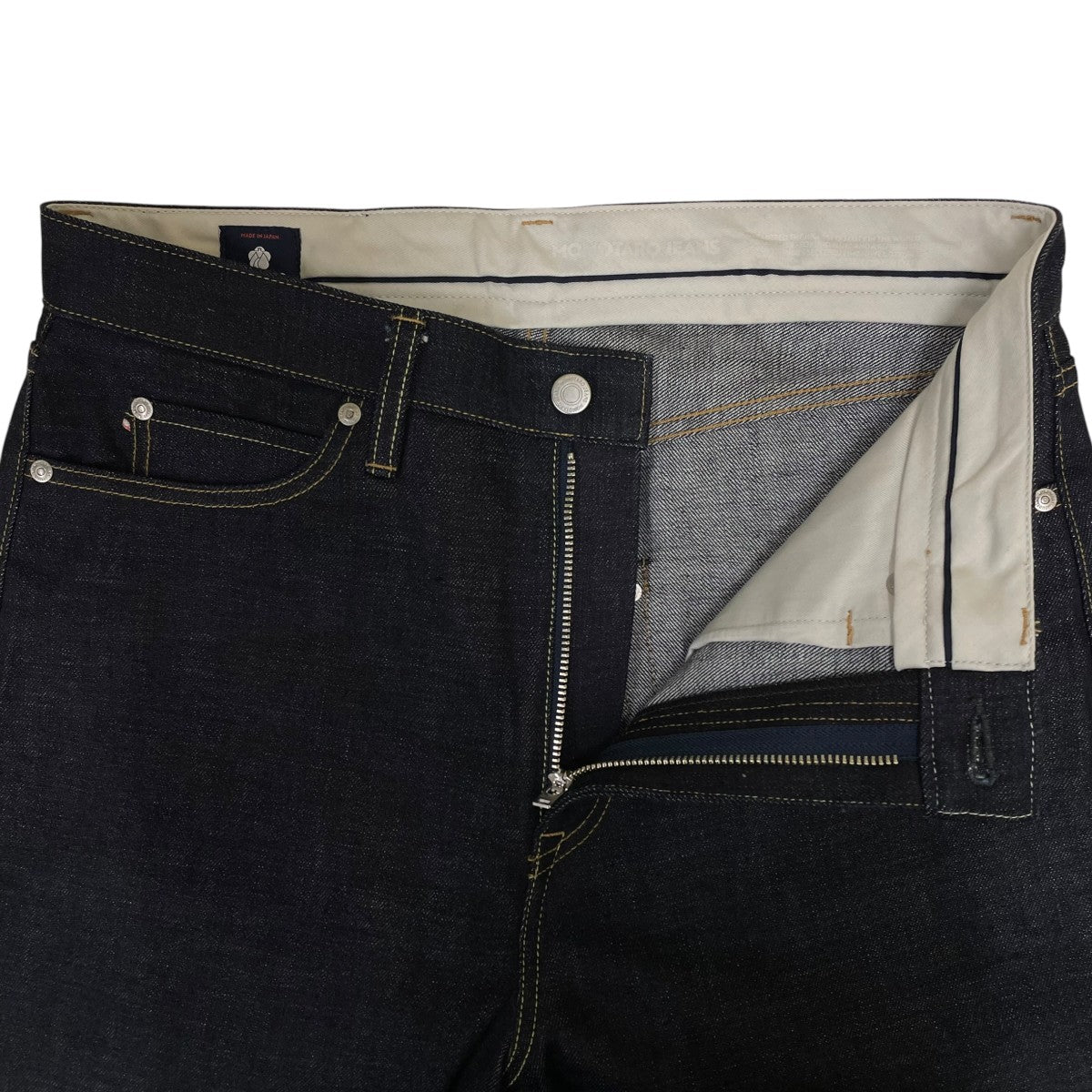 MOMOTARO JEANS 14．7oz STANDARD WIDEコットン デニムパンツ ワイドパンツMMJZ04006S 古着・中古-4枚目のアイテム画像