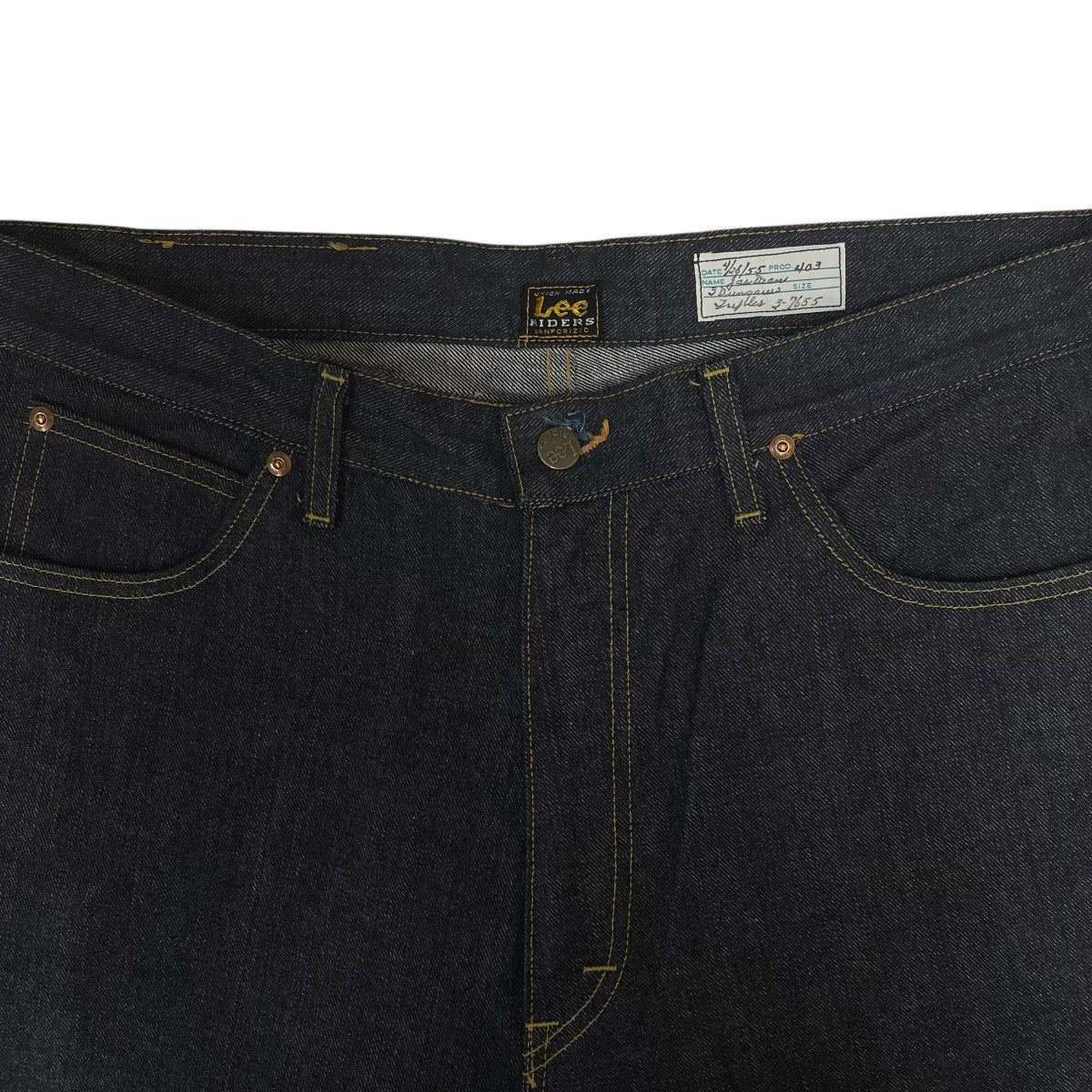 ARCHIVES  RIDERS 101-Z JAMES DEAN MODEL 1955コットン デニムパンツ ワイドパンツLM6355