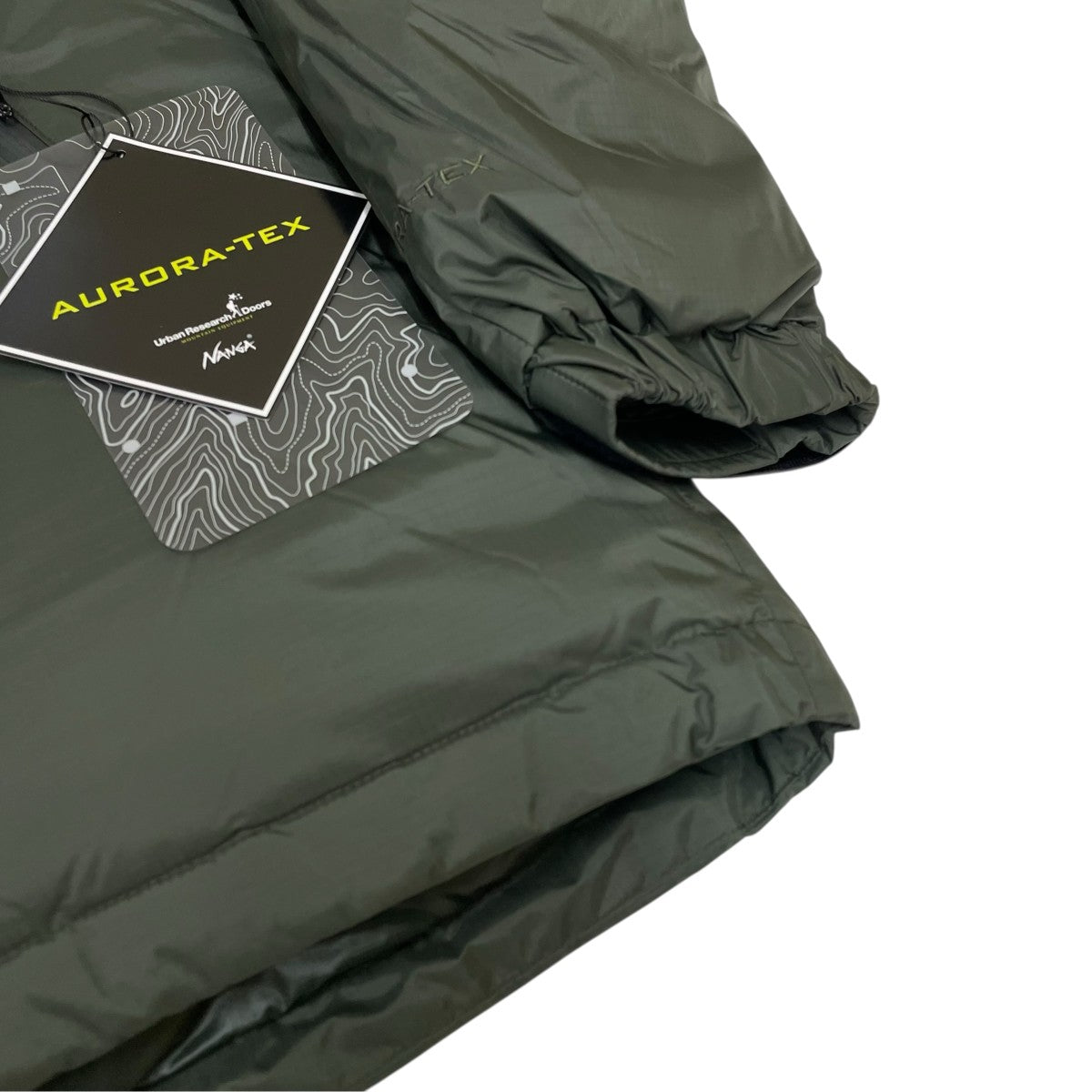 NANGA×URBAN RESEARCH DOORS 別注 AURORA TEX DOWN PARKAダウンジャケットDMA7-25D201-F 古着・中古-4枚目のアイテム画像