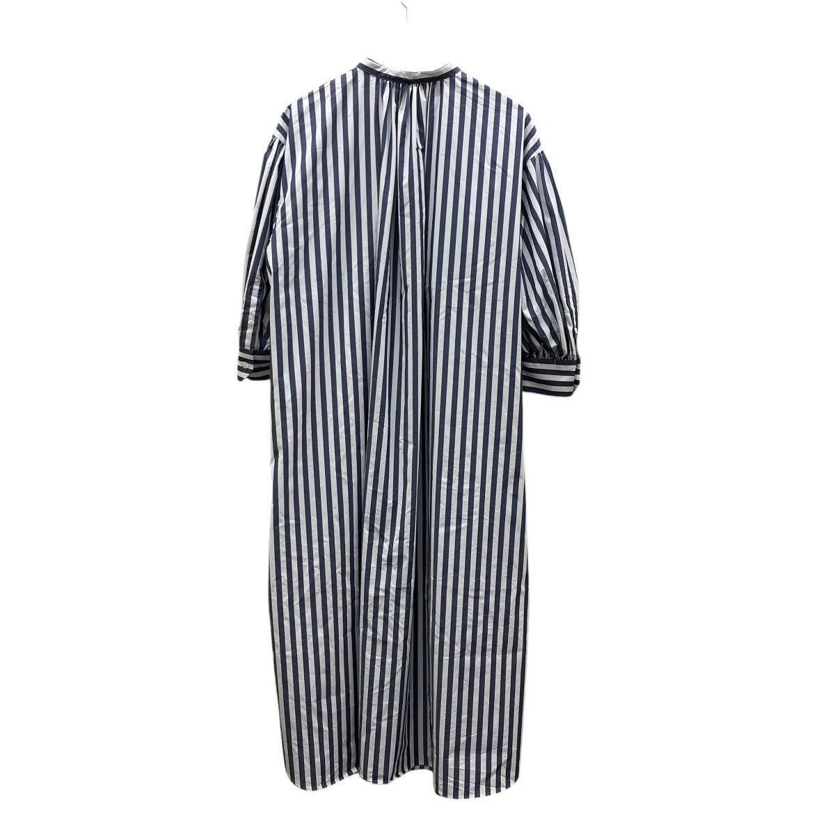 STRIPED GATHERED DRESSドレス