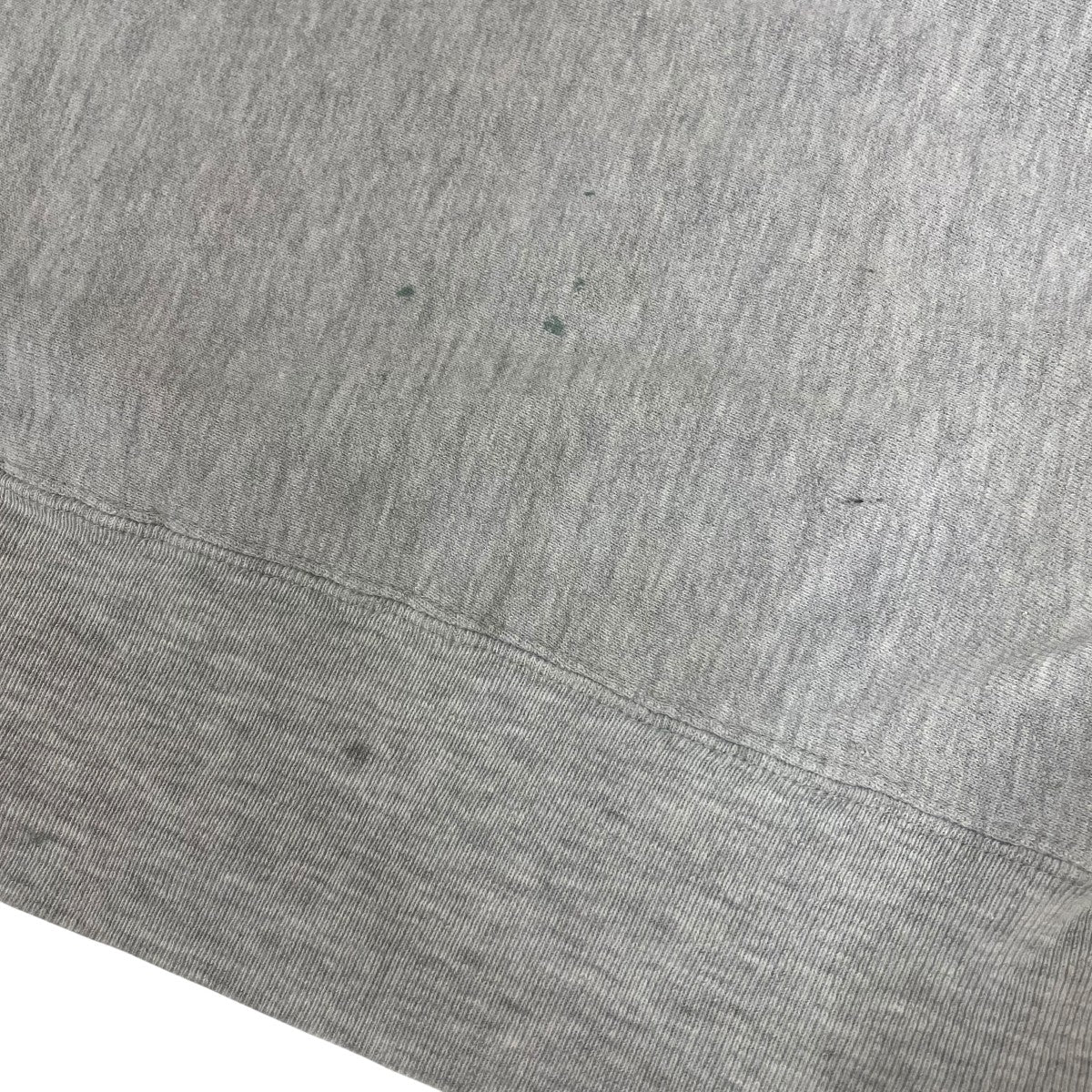 90s REVERSE WEAVE 刺繍タグコットン スウェット トレーナー