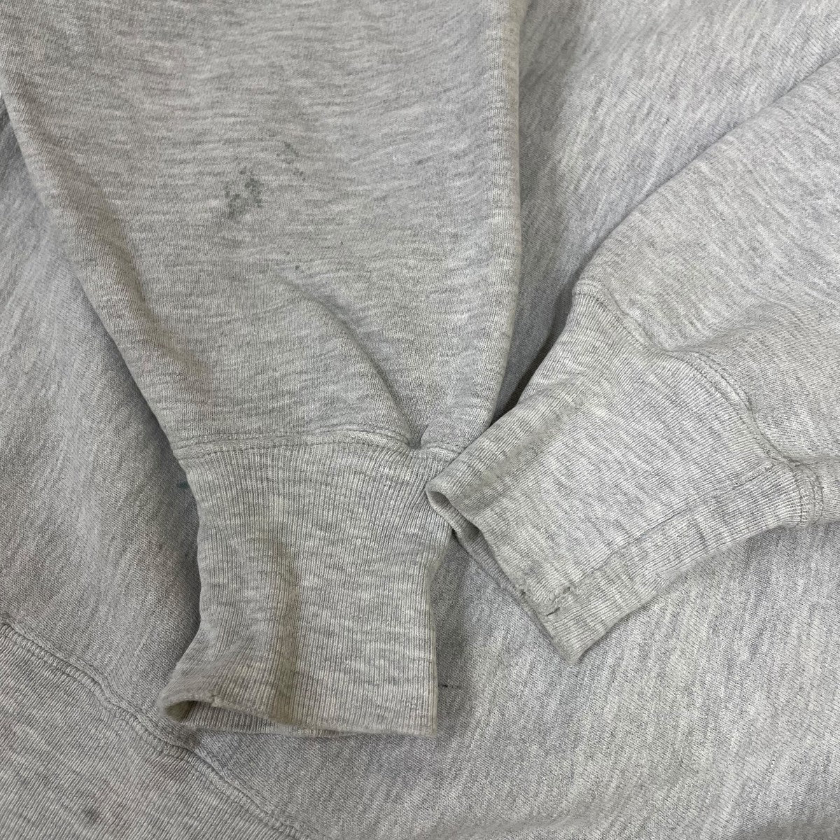 90s REVERSE WEAVE 刺繍タグコットン スウェット トレーナー