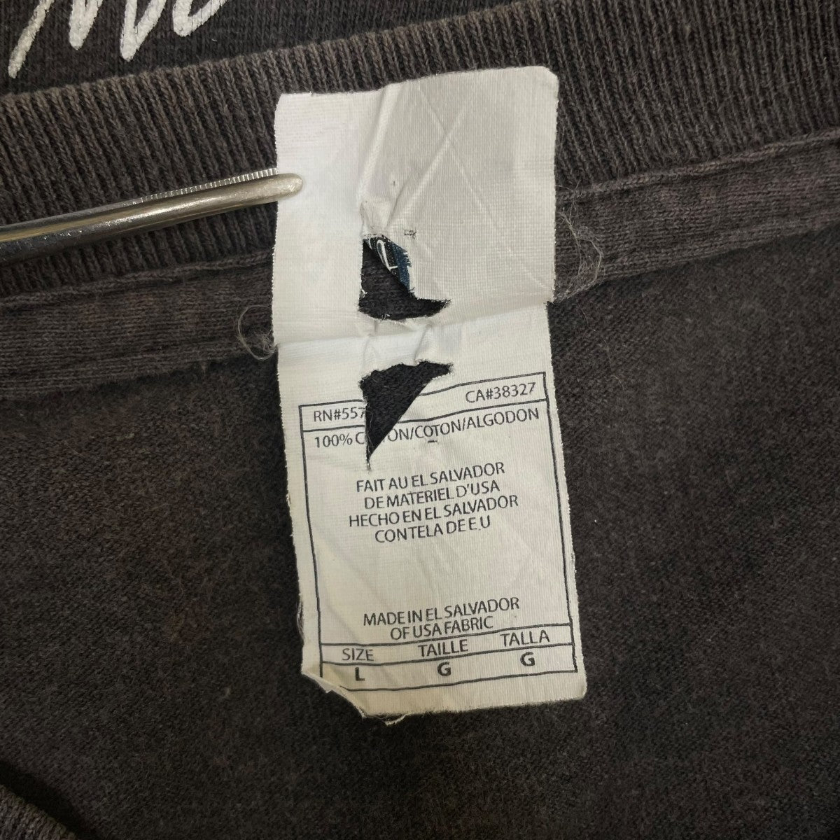 古着 LADY GAGA 2011グラフィックプリント 半袖Tシャツ コットンTシャツ 古着・中古-6枚目のアイテム画像