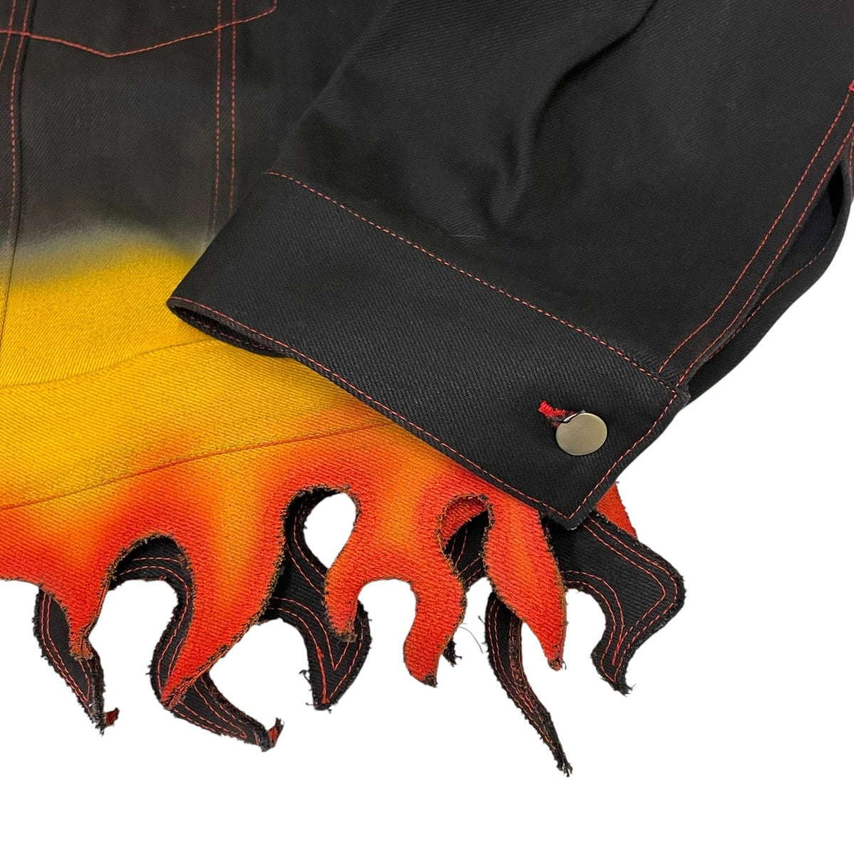 FLAME HEM DENIM JACKETデニムジャケットGY TO 4207