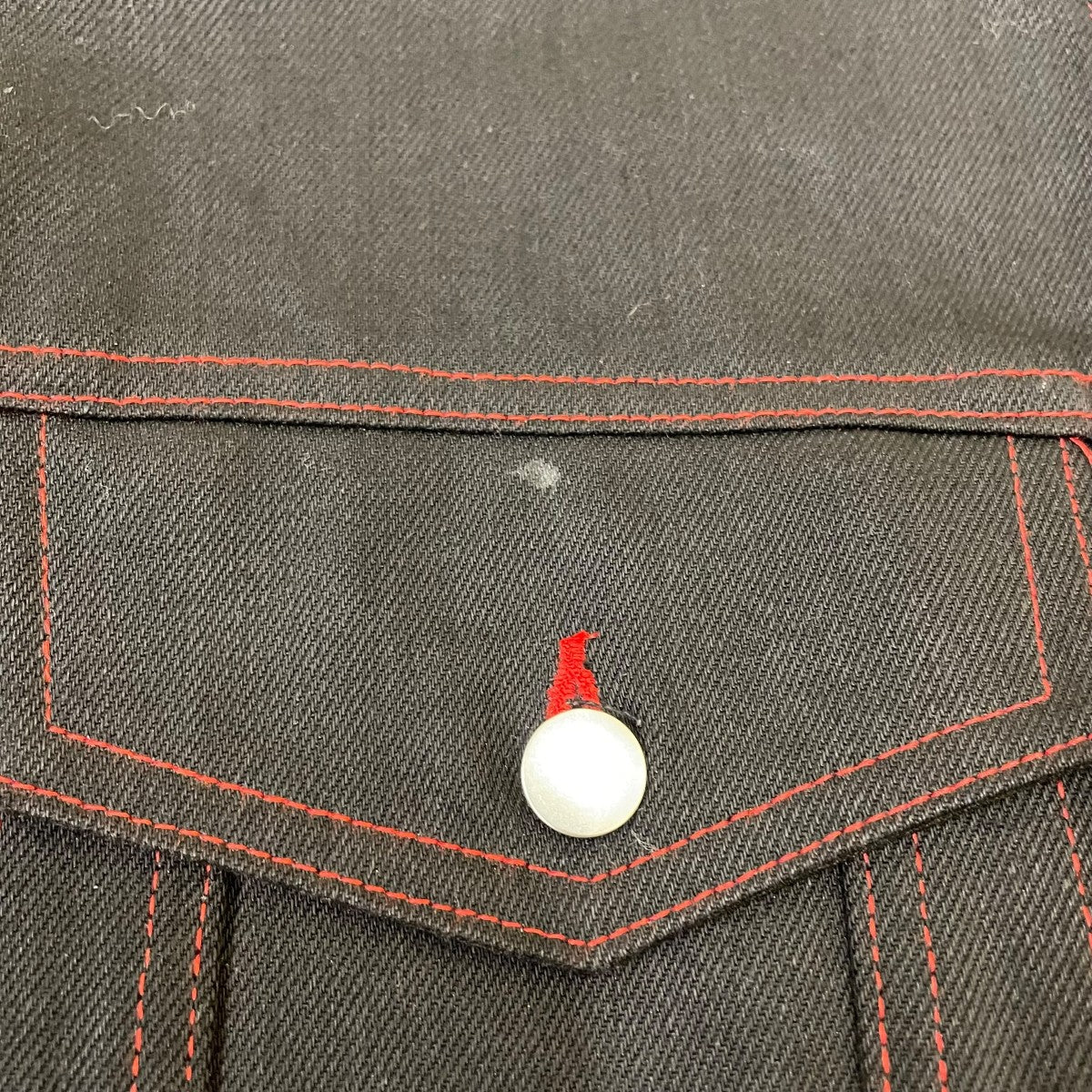 FLAME HEM DENIM JACKETデニムジャケットGY TO 4207