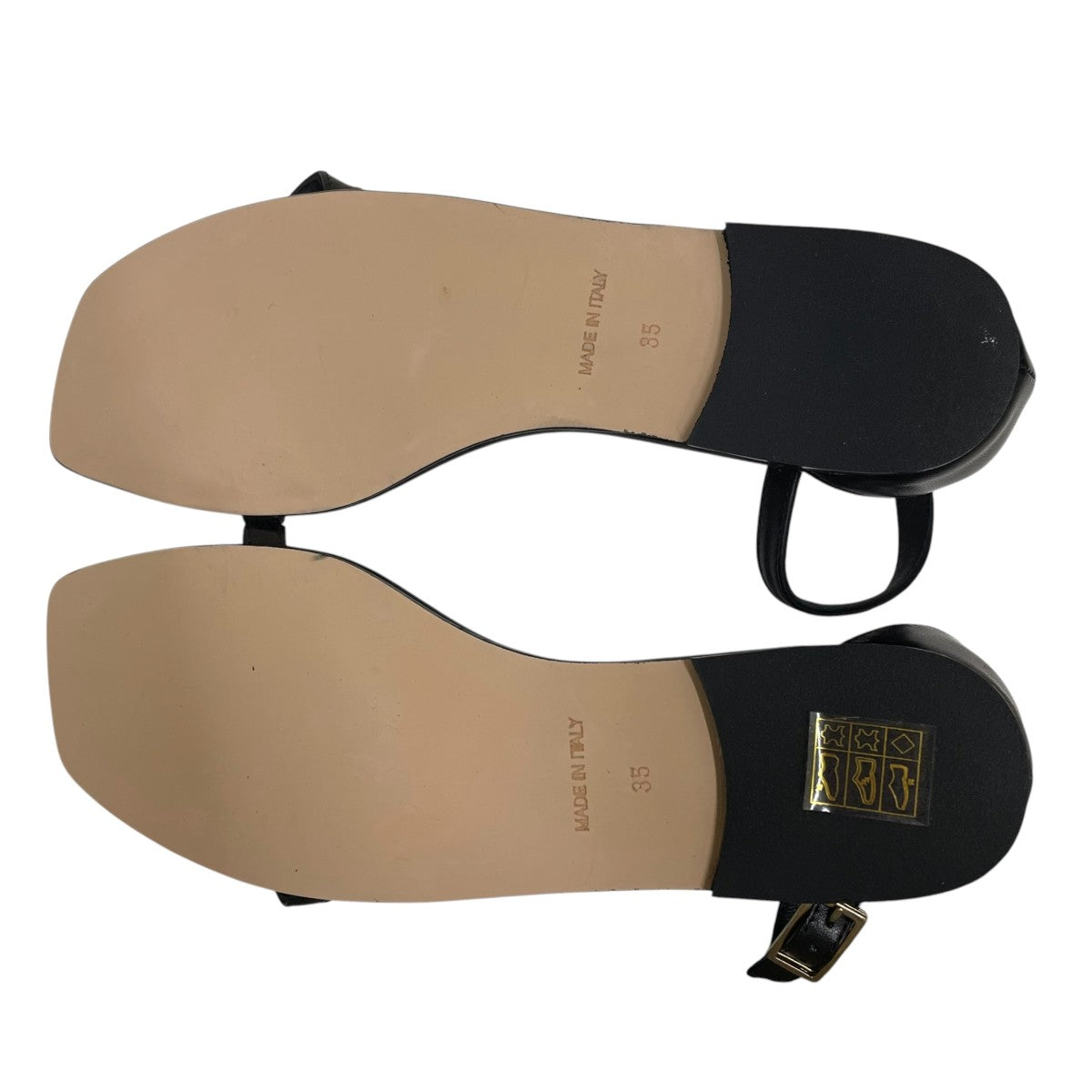 CORSO ROMA 9 レザーアンクルストラップサンダル 古着・中古-5枚目のアイテム画像
