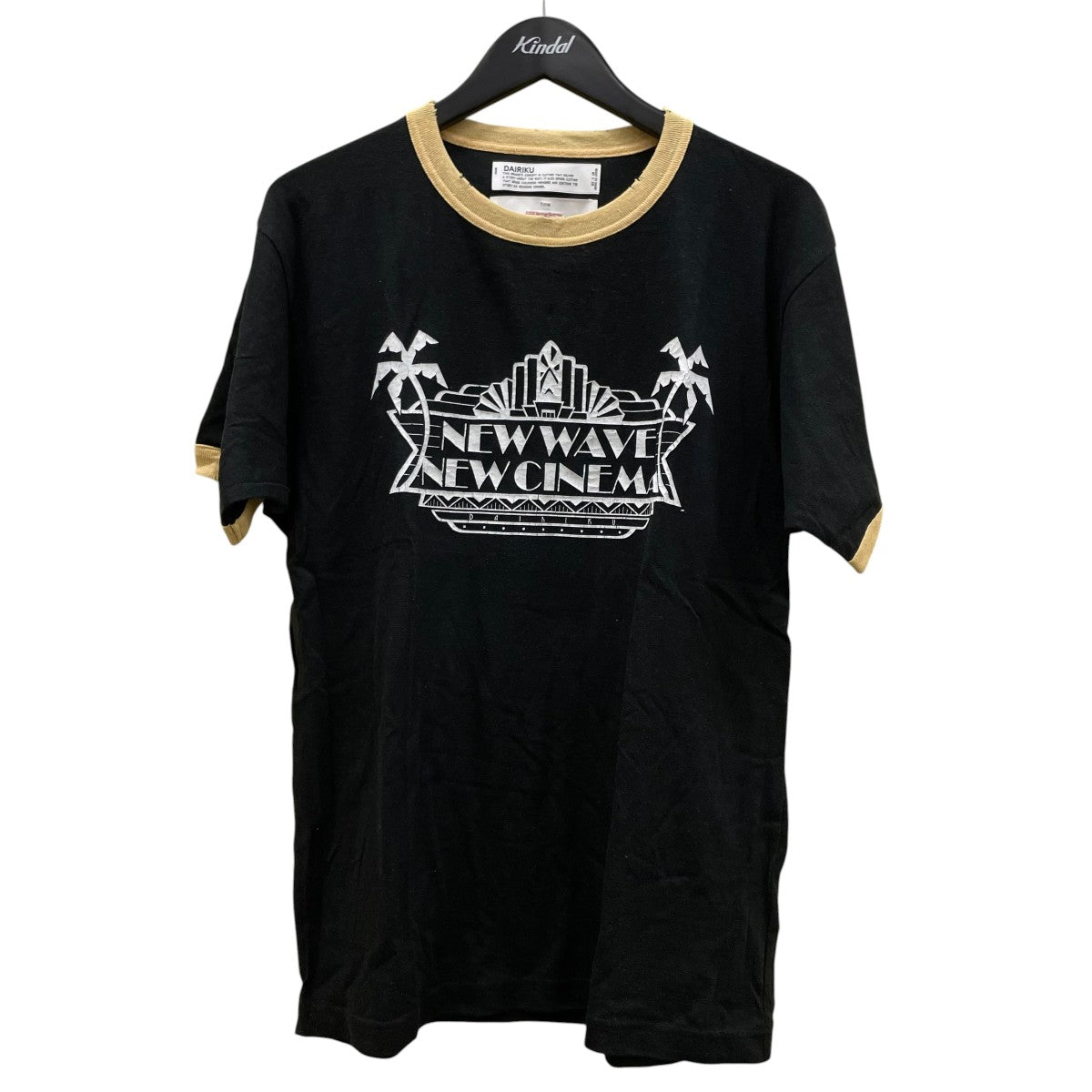DAIRIKU New Trim Teeグラフィックプリント 半袖Tシャツ コットンTシャツ23SS C-4 古着・中古-1枚目のアイテム画像