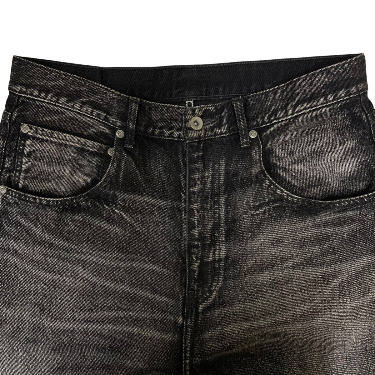 BEAMS 25SSFUTURE ARCHIVE ／ BAGGY FIT DENIMコットン デニムパンツ バギーパンツ11-21-1524-791 古着・中古-3枚目のアイテム画像