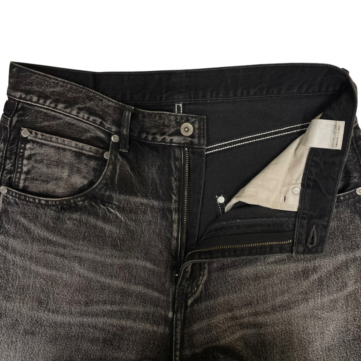 BEAMS 25SSFUTURE ARCHIVE ／ BAGGY FIT DENIMコットン デニムパンツ バギーパンツ11-21-1524-791 古着・中古-4枚目のアイテム画像