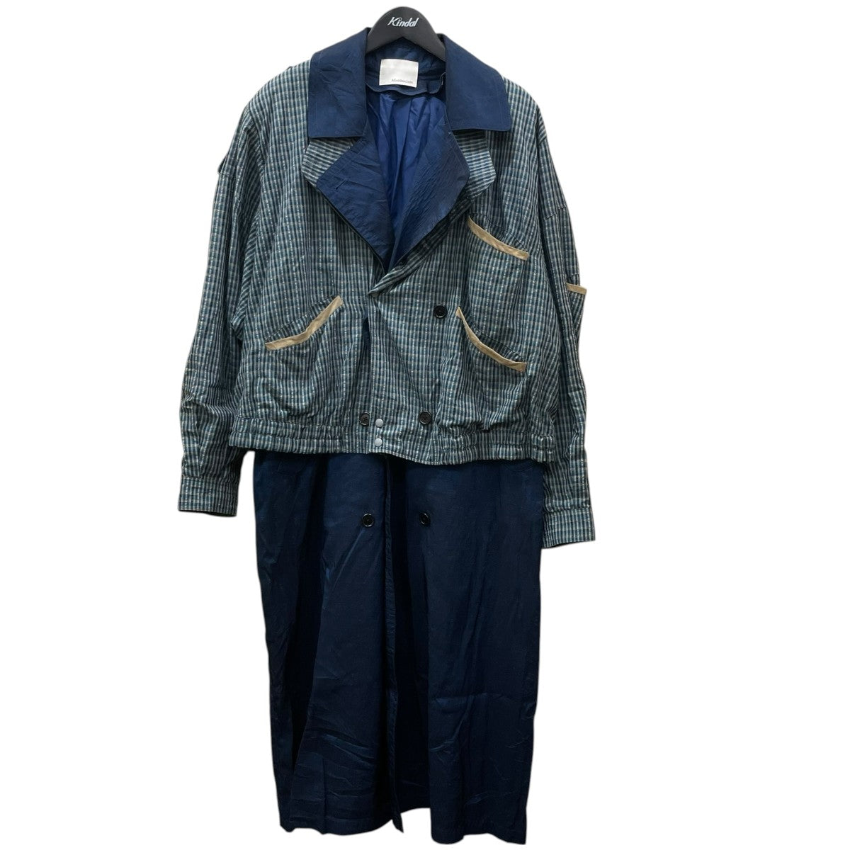 NOT CONVENTIONAL チェスターコート 古着・中古-1枚目のアイテム画像