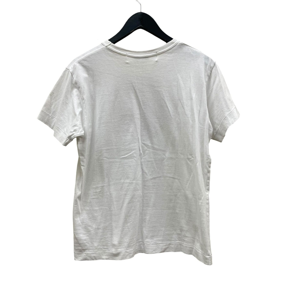PLAY COMME des GARCONS AD2024 7 With Red Heart Emblem X Black Studs WhiteTシャツAX T803 古着・中古-2枚目のアイテム画像