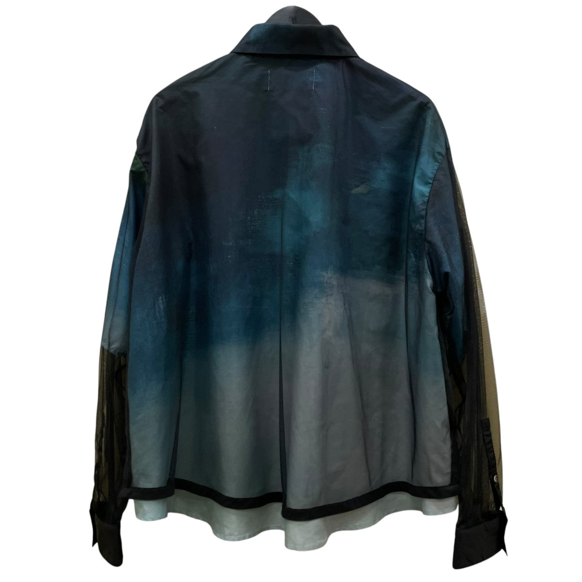 ウールフェイクデニムCWUジャケットブルゾンLB24AW BL01 WDN