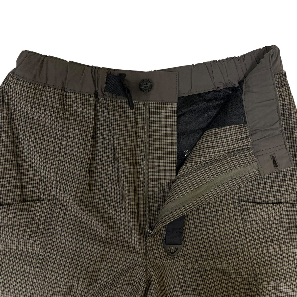 COMME des GARCONS HOMME 26SSエステルラミーチェック ショートパンツチェック柄 ハーフパンツ ショートパンツHQ-P027 古着・中古-4枚目のアイテム画像
