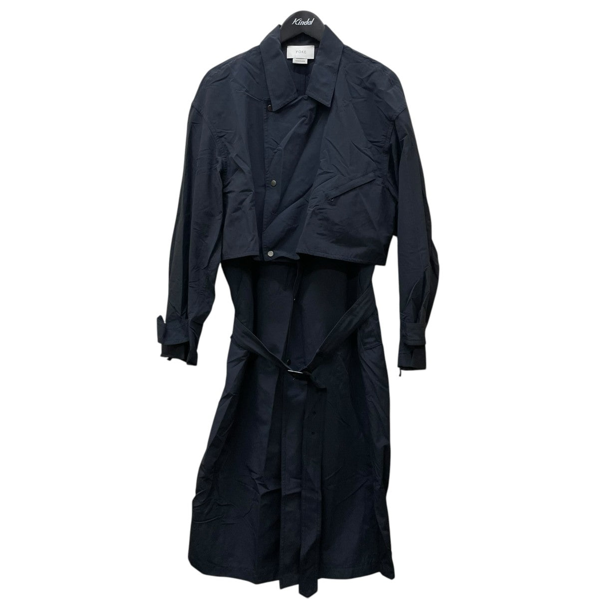 YOKE DETACHABLE DUSTER COATナイロンコートYK20SS0090C 古着・中古-1枚目のアイテム画像