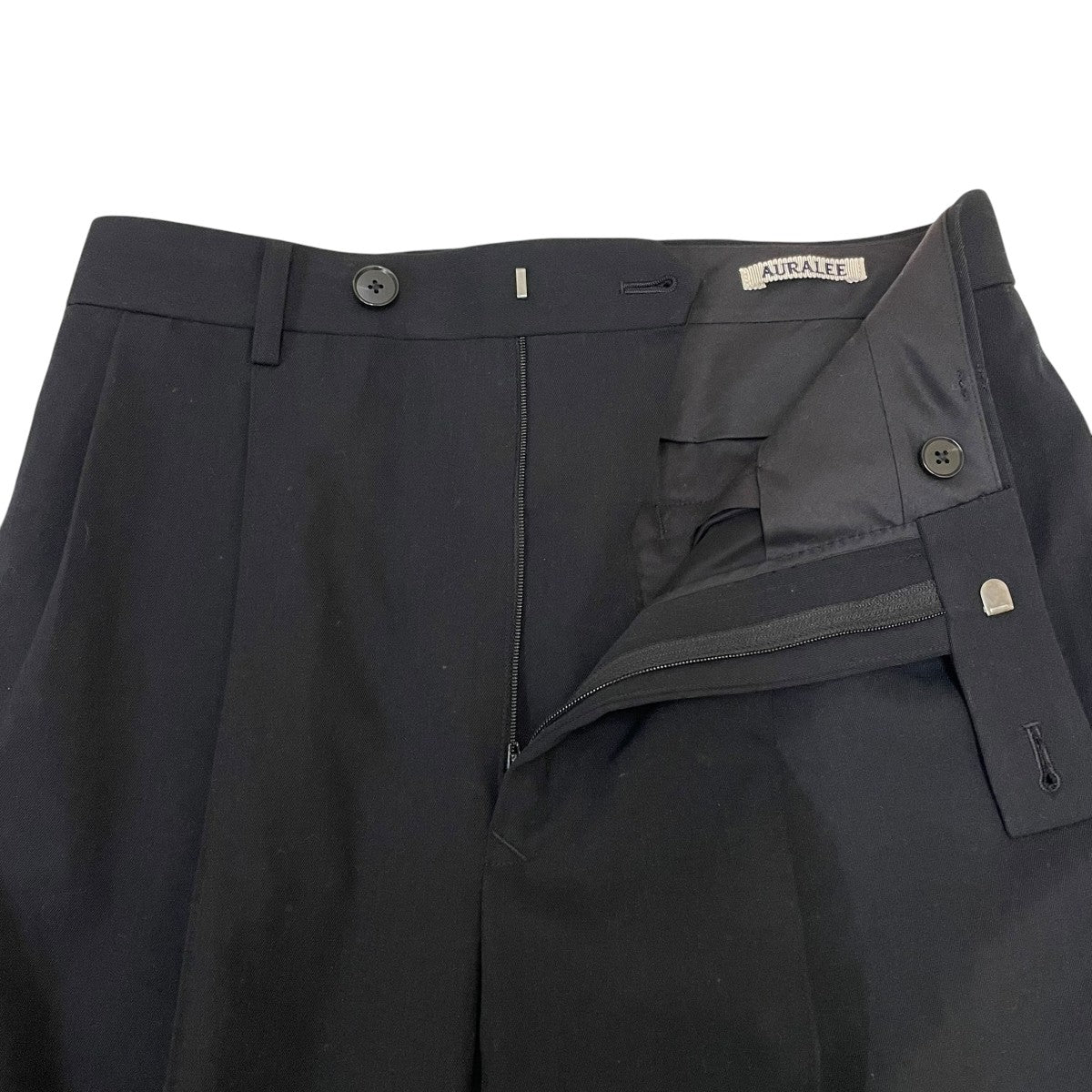 24SSLIGHT WOOL MAX GABARDINE SLACKSスラックスA24SP05MG