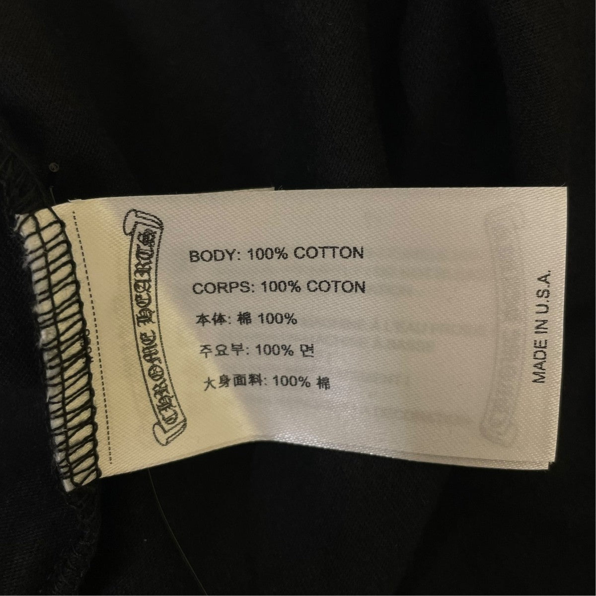 SCROLL LABEL S S TEE半袖Tシャツ